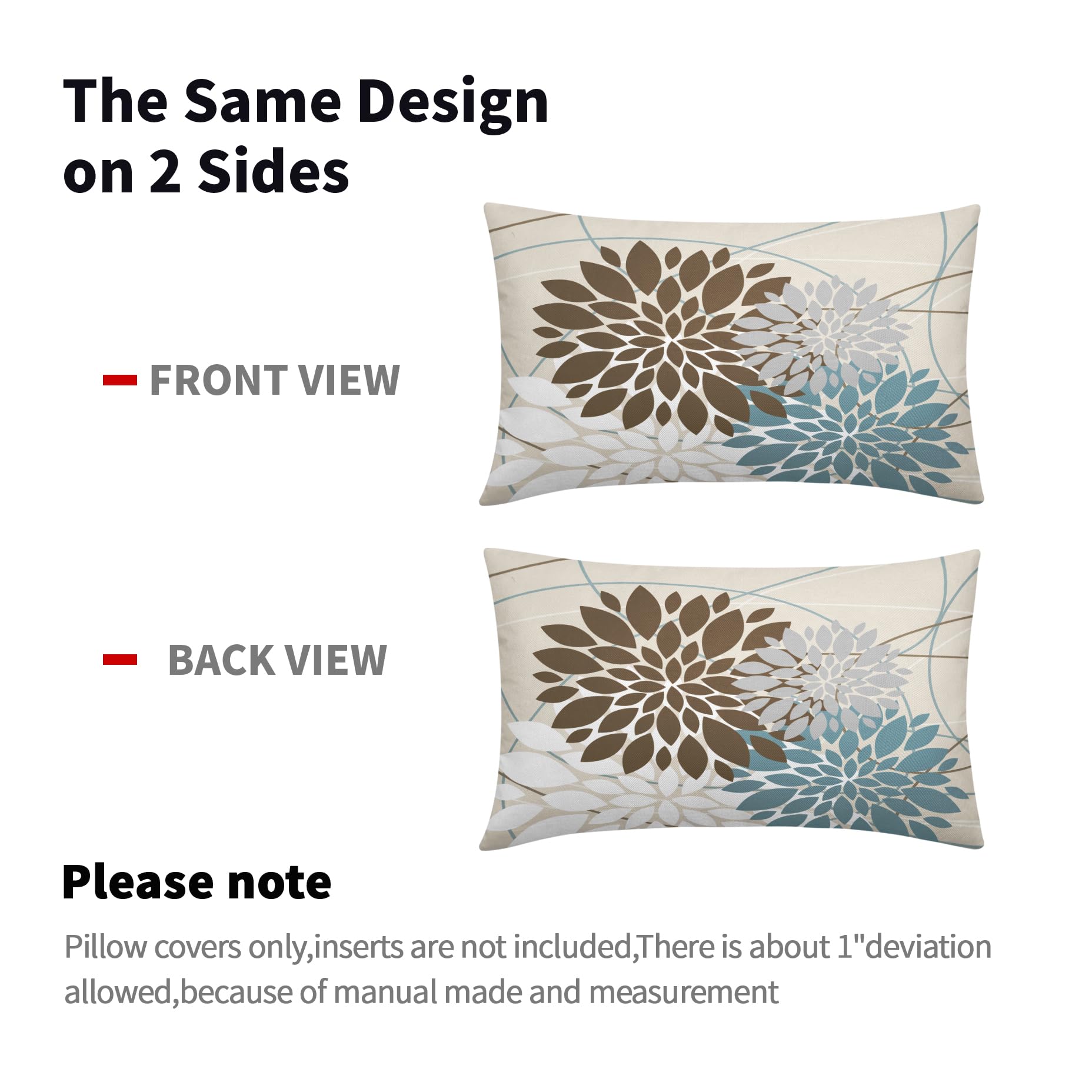 Foto 6 pulgar | Fundas de Almohada Sweetshow 30 x 50 cm 2 Piezas - Venta Internacional