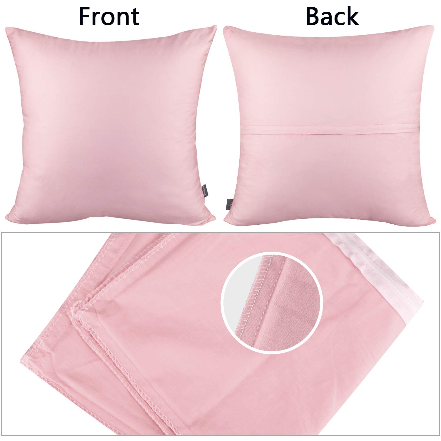 Foto 7 pulgar | Fundas para Almohadas Thmyo Rosas 4 Piezas-Venta Internacional