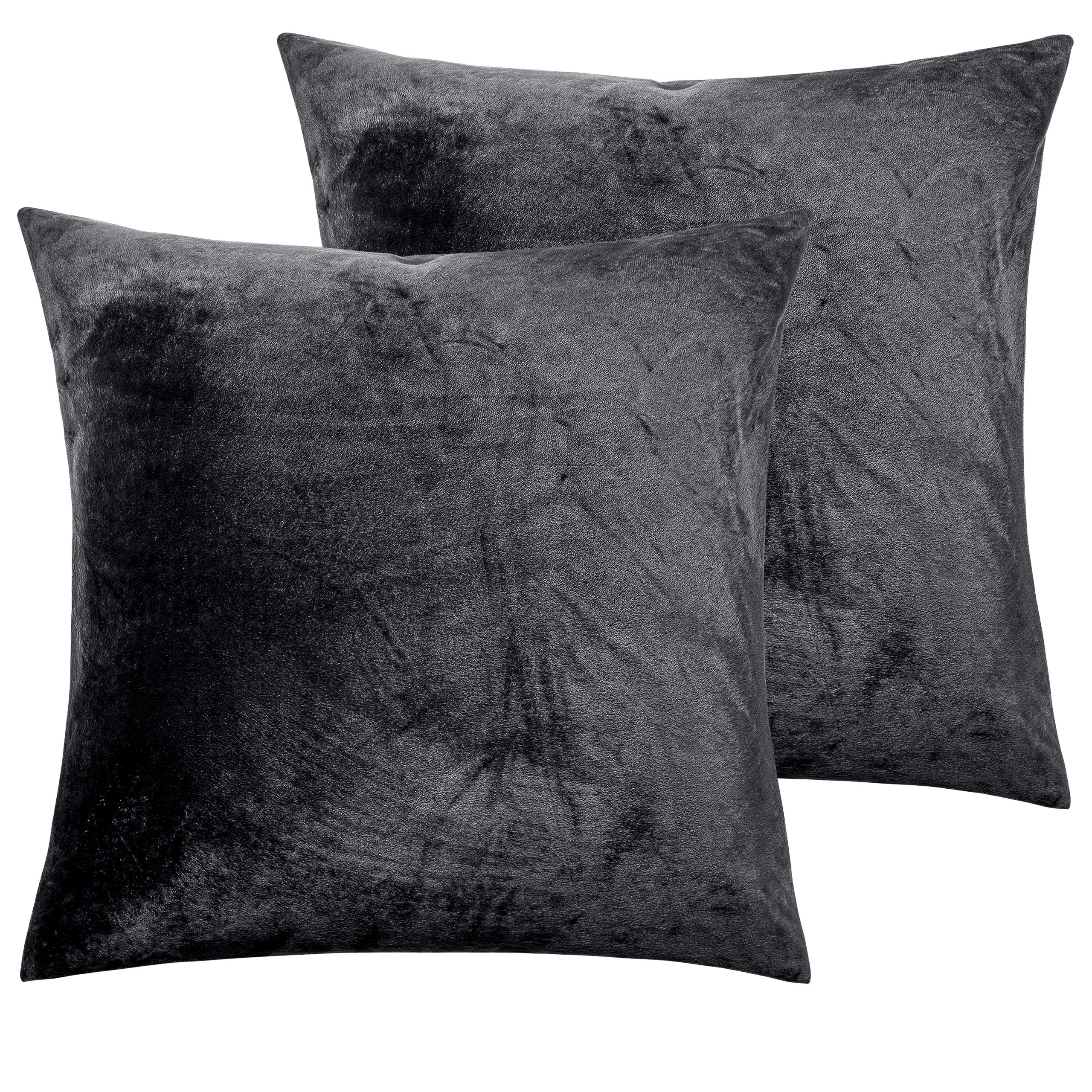Fundas para Almohadas Ntbay Negras 2 Piezas-Venta Internacional