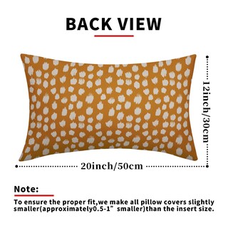 Foto 4 | Fundas de Almohada Sweetshow con Lunares Amarillo Mostaza y Crema - Venta Internacional