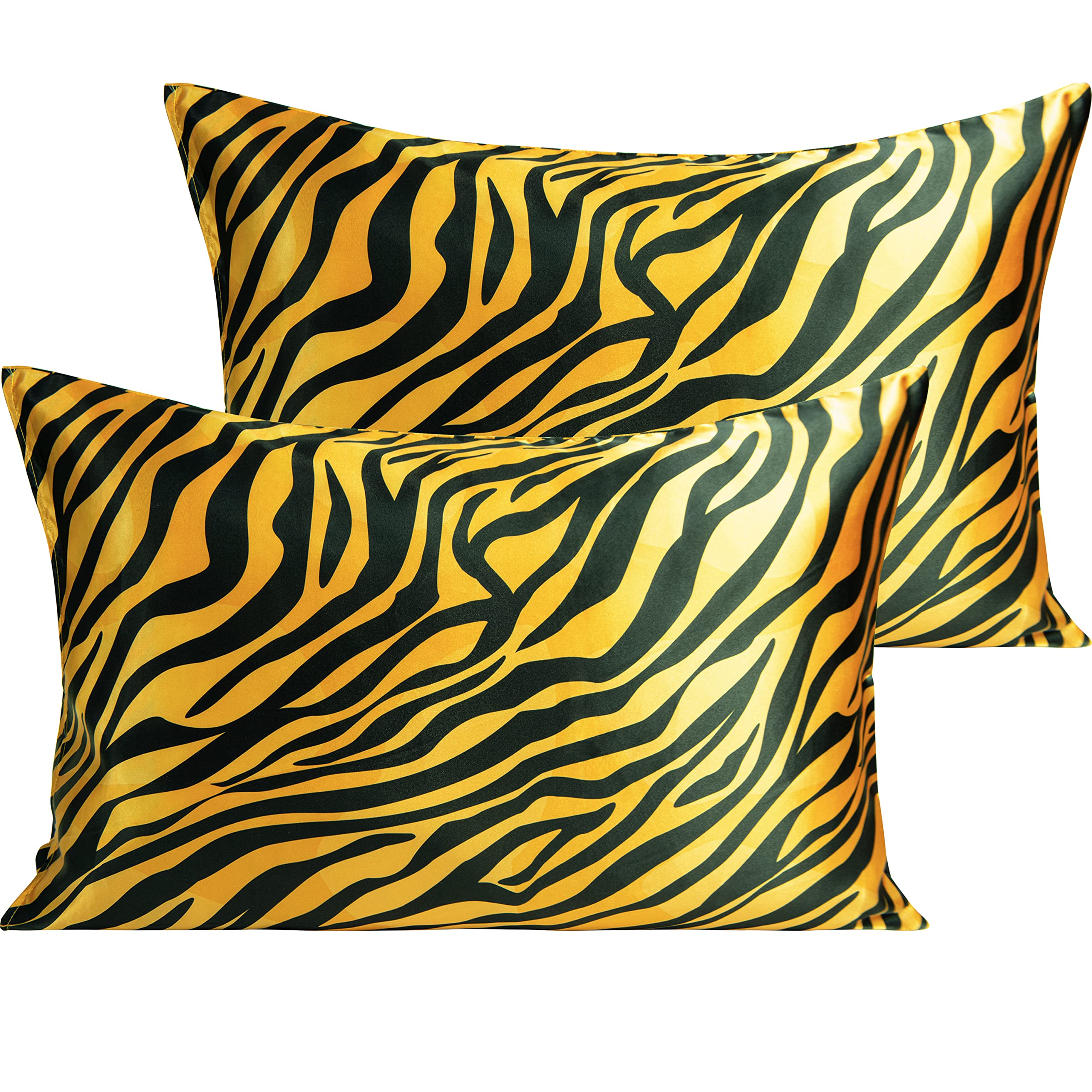 Foto 1 | Fundas de Almohada Ntbay Satin Queen Amarillo y Negro - Venta Internacional