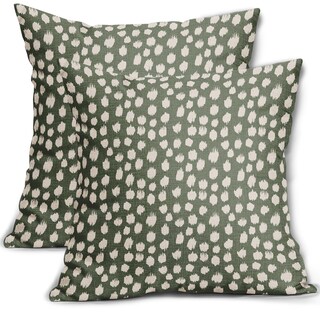 Foto 1 | Fundas de Almohada Sweetshow Verde Salvia con Lunares - Venta Internacional