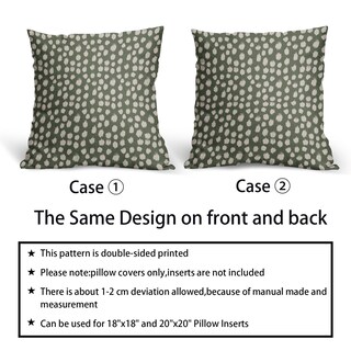Foto 6 | Fundas de Almohada Sweetshow Verde Salvia con Lunares - Venta Internacional