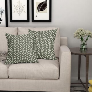 Foto 7 | Fundas de Almohada Sweetshow Verde Salvia con Lunares - Venta Internacional