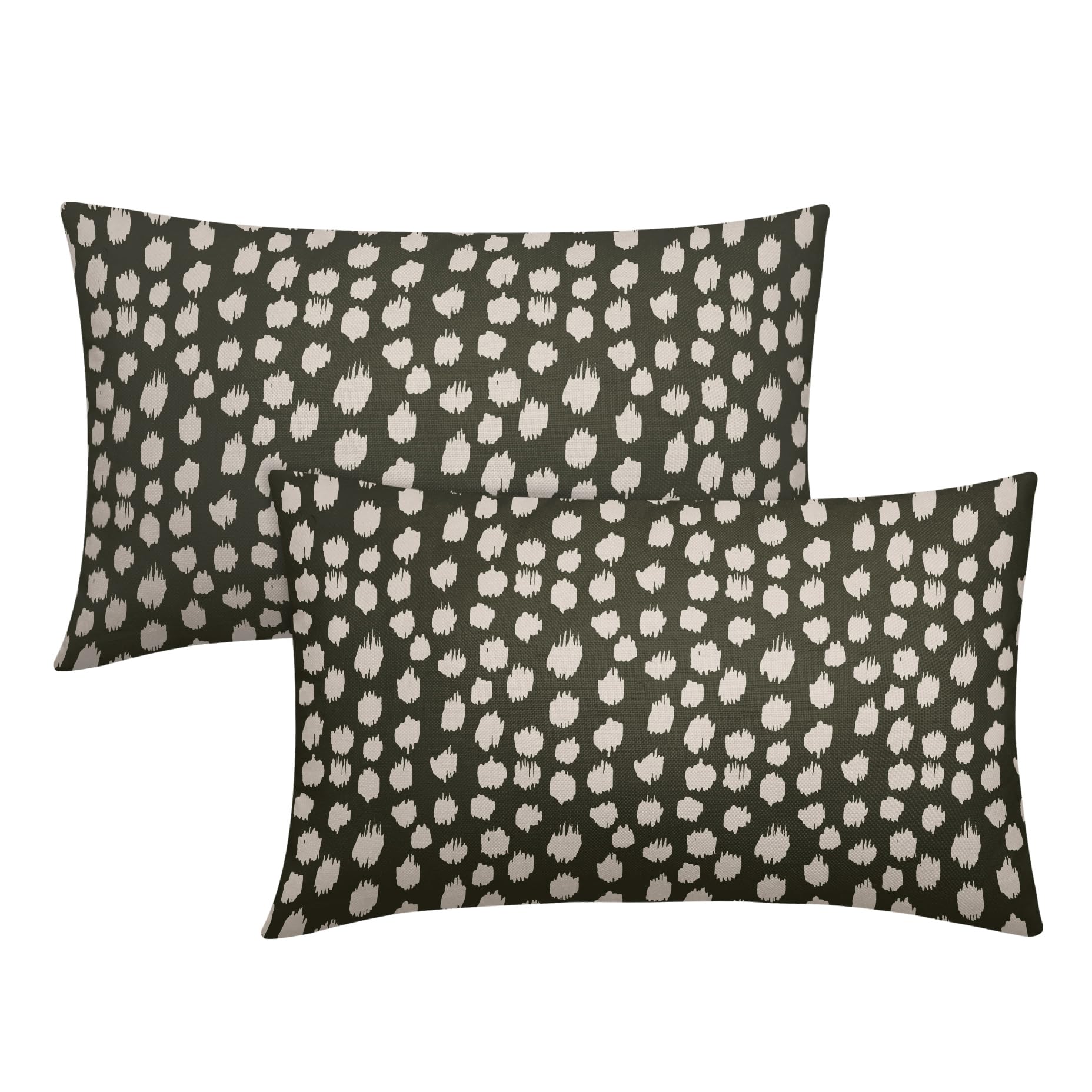 Foto 1 | Fundas de Almohada Sweetshow con Lunares Verde Oliva - Venta Internacional