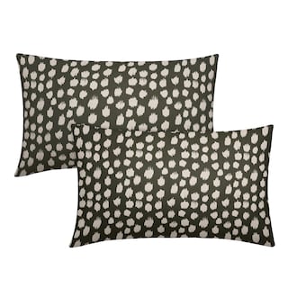 Foto 1 | Fundas de Almohada Sweetshow con Lunares Verde Oliva - Venta Internacional