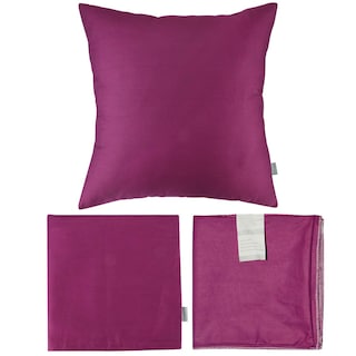 Foto 7 | Funda de Cojín Thmyo 100% Algodón Púrpura - Venta Internacional