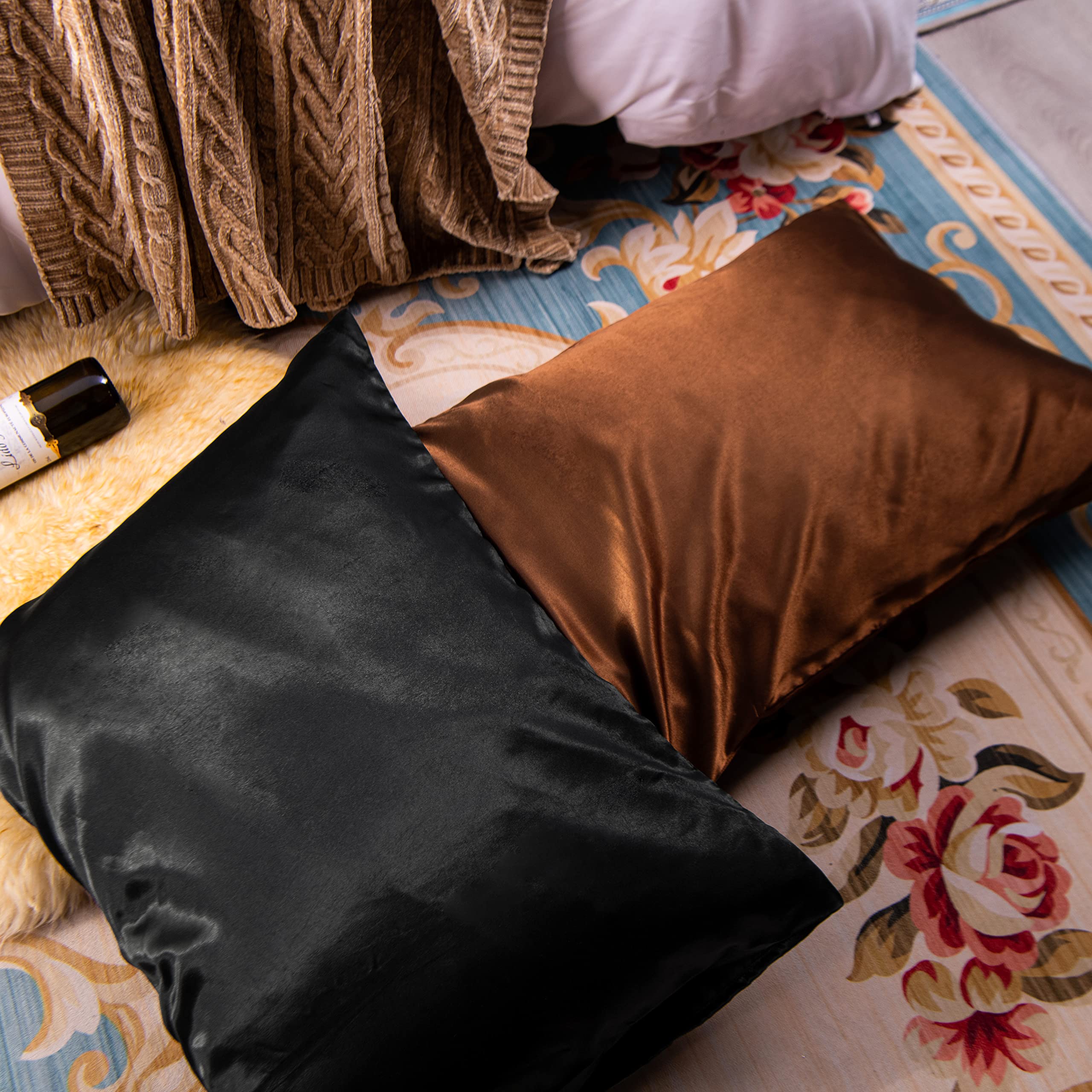 Foto 6 pulgar | Fundas de Almohada Ntbay Satin King Tamaño 20 X 36 cm Para Cabello Y Piel - Venta Internacional