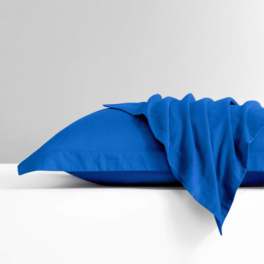 Foto 4 | Set De 2 Fundas De Almohada Flxxie De Microfibra Tamaño Queen Color Azul Real - Venta Internacional