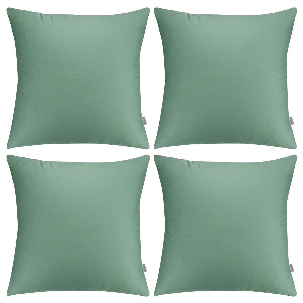 Foto 2 pulgar | Funda de Cojín Thmyo de algodón 66 X 66 Cm Color Verde Niebla 4 Unidades - Venta Internacional