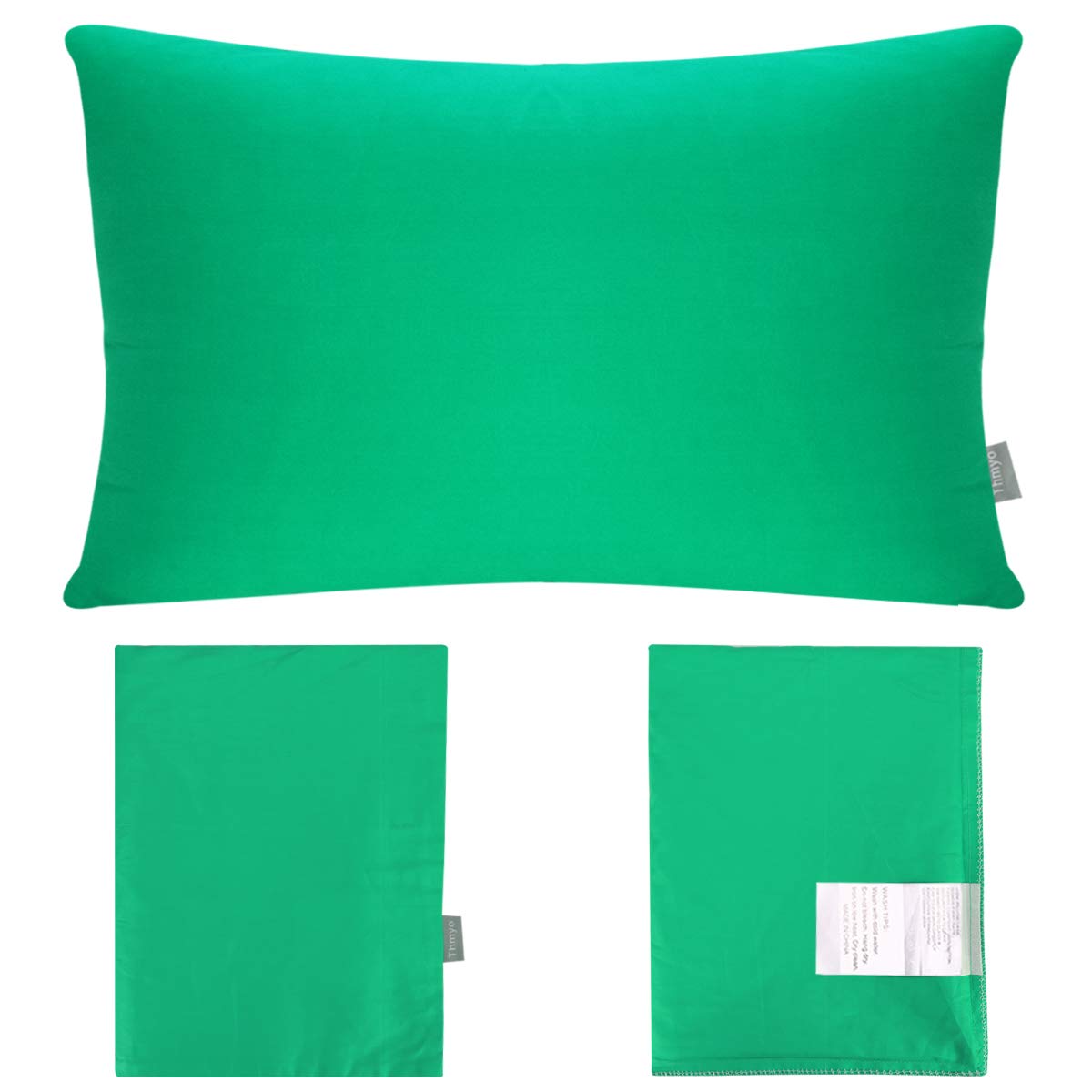 Foto 8 pulgar | Funda de Cojín Thmyo de Algodón 30 X 50 cm Color Verde Brillante 4 Unidades - Venta Internacional