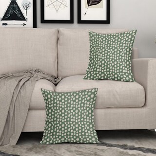 Foto 3 | Fundas de Almohada Sweetshow con Lunares de Color Verde Salvia 40 X 40 cm - Venta Internacional
