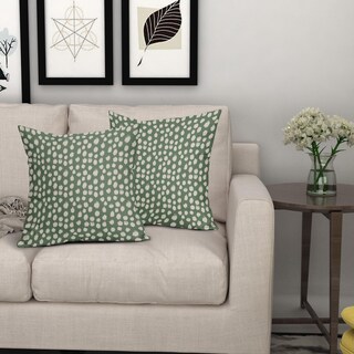 Foto 7 | Fundas de Almohada Sweetshow con Lunares de Color Verde Salvia 40 X 40 cm - Venta Internacional