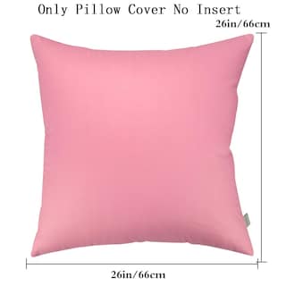 Foto 2 | Funda de Cojín Thmyo, 100% Algodón 66 X 66 Cm 4 Unidades color Rosa - Venta Internacional