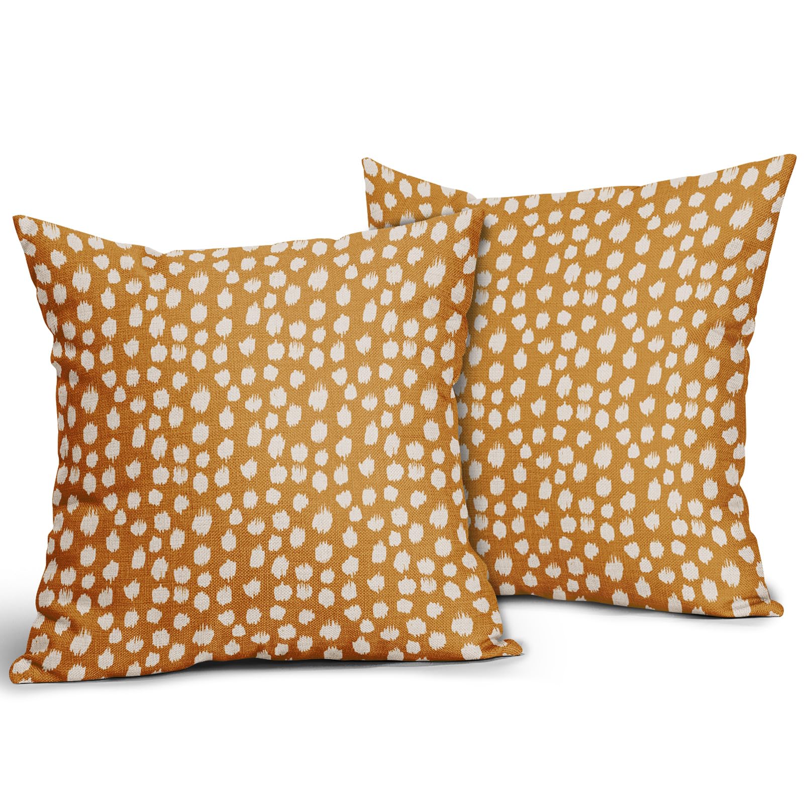 Foto 3 pulgar | Fundas ce Almohada Sweetshow con Lunares color Amarillo Mostaza 45 X 45 Cm - Venta Internacional