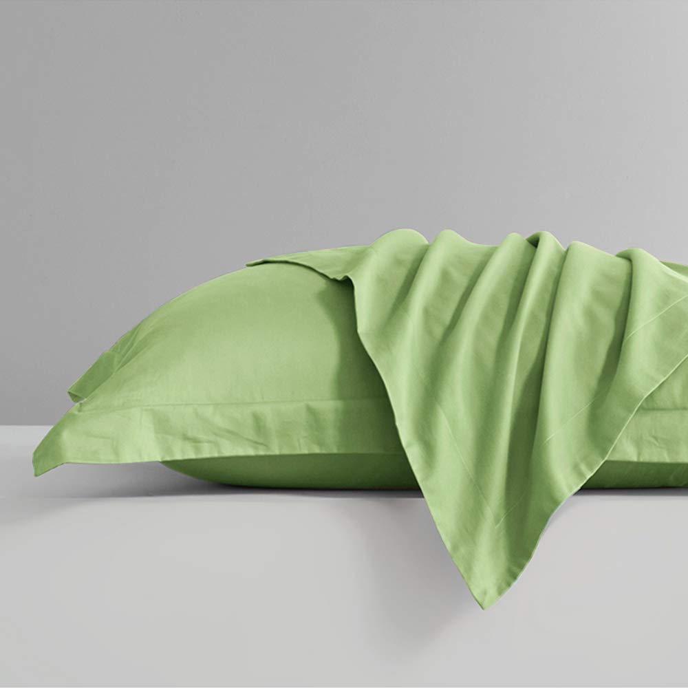 Foto 5 pulgar | Juego de 2 Fundas de Almohada Flxxie de Microfibra Tamaño Queen (50 X 75 Cm) color Verde  - Venta Internacional