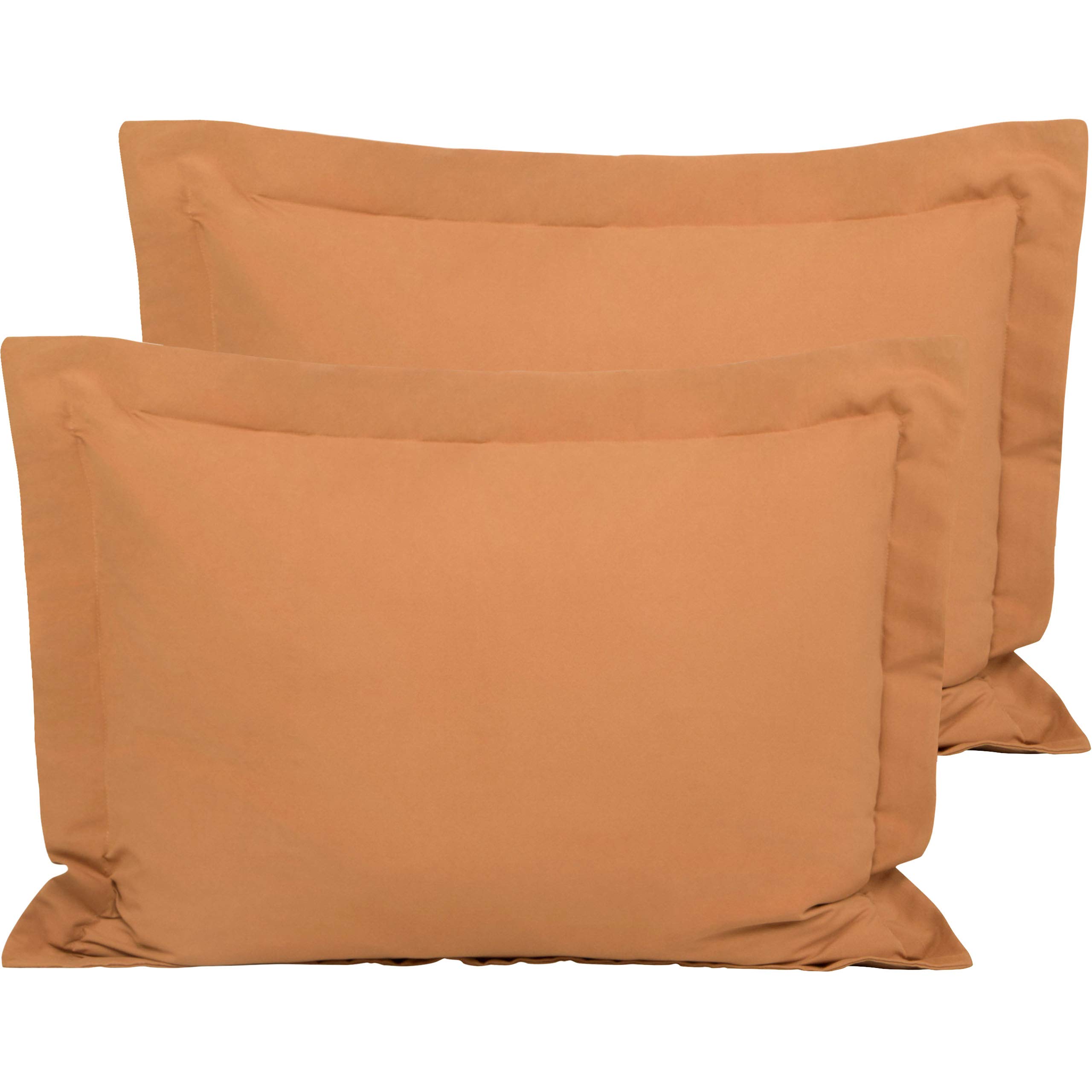 Foto 2 pulgar | Set de 2 Fundas de Almohada FLXXIE de Microfibra Tamaño Queen en Color Canela - Venta Internacional
