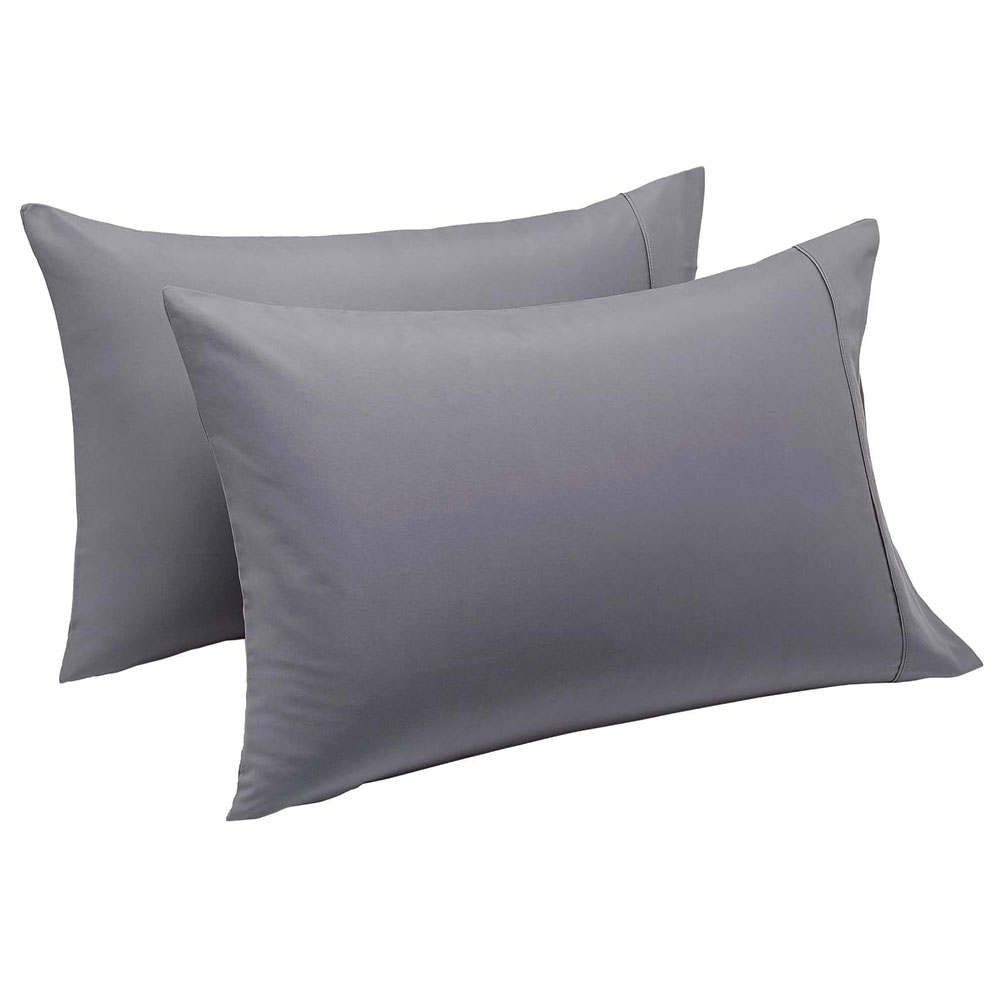Fundas de Almohada Kyuden Home Gris