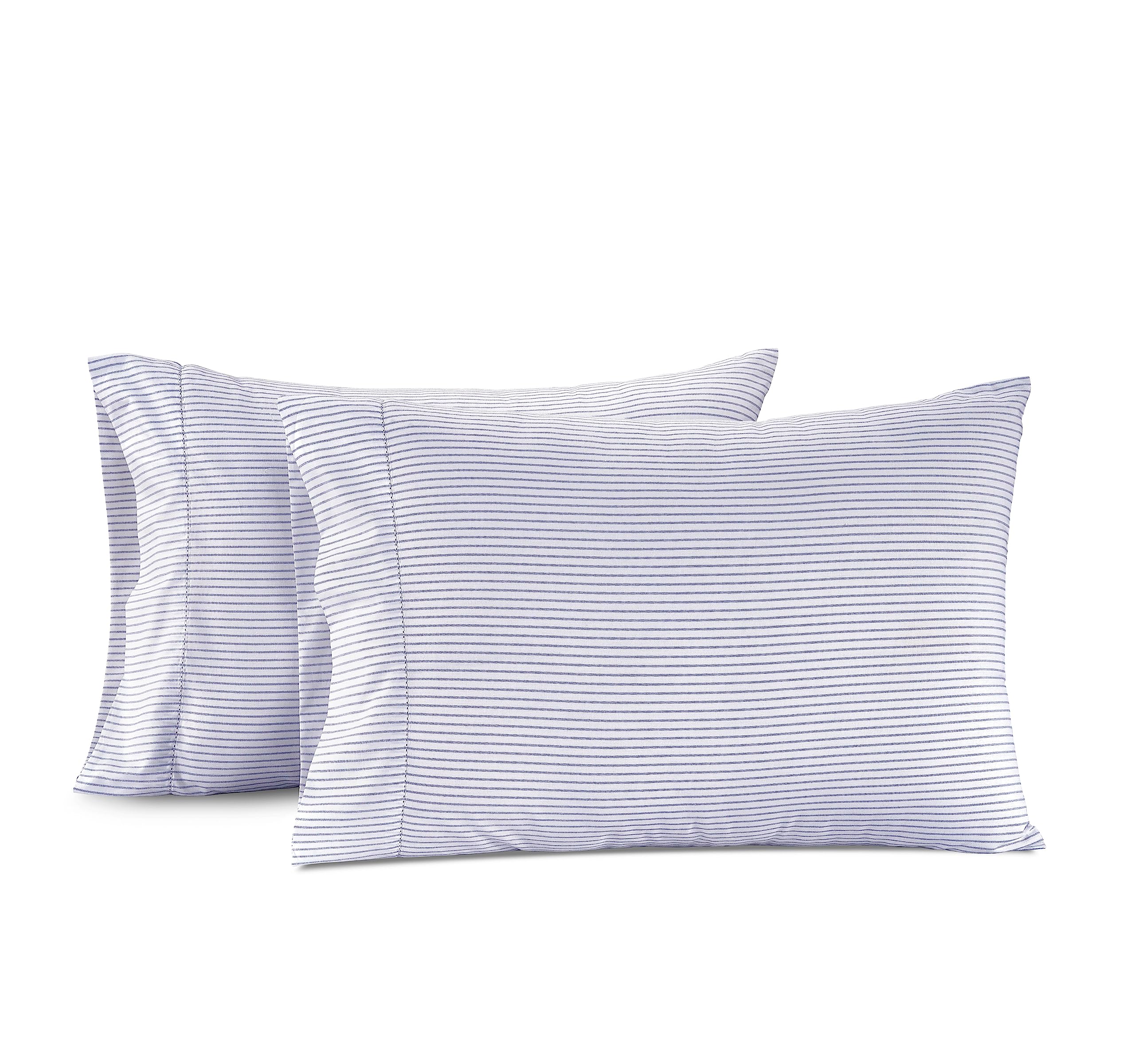 Fundas De Almohada Lane Linen 100% Algodón Orgánico, Tamaño Estándar - Venta Internacional.