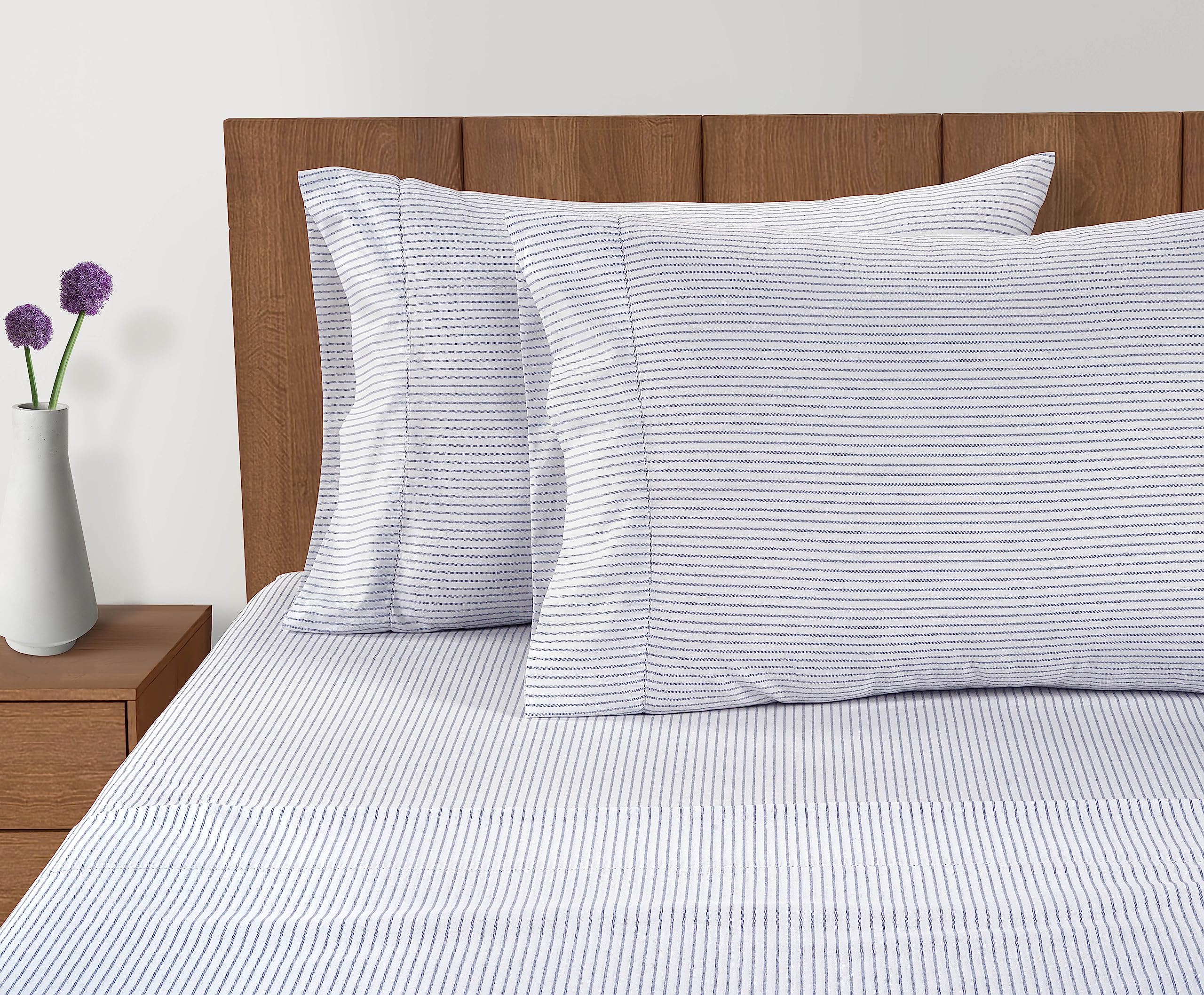 Foto 4 pulgar | Fundas De Almohada Lane Linen 100% Algodón Orgánico, Tamaño Estándar - Venta Internacional.