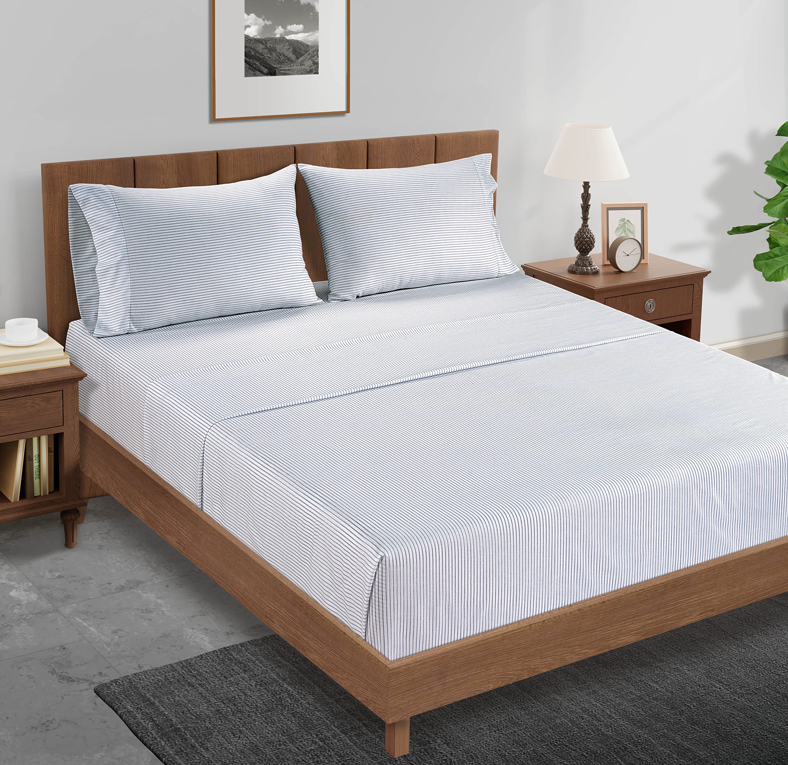 Foto 4 | Fundas De Almohada Lane Linen 100% Algodón Orgánico, Tamaño Estándar - Venta Internacional.