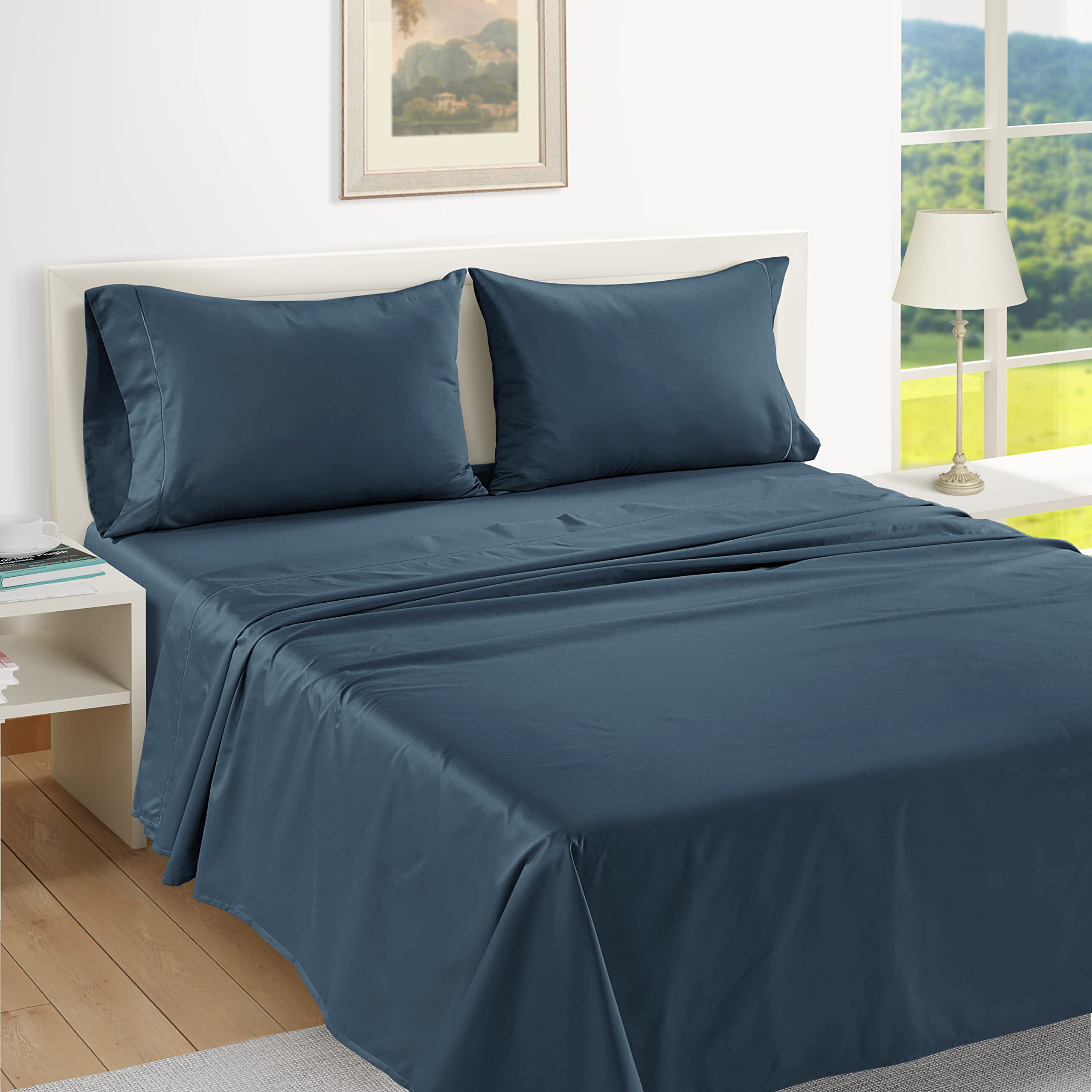 Foto 5 pulgar | Fundas De Almohada Lane Linen King, 100% Algodón Egipcio, X2 - Venta Internacional.
