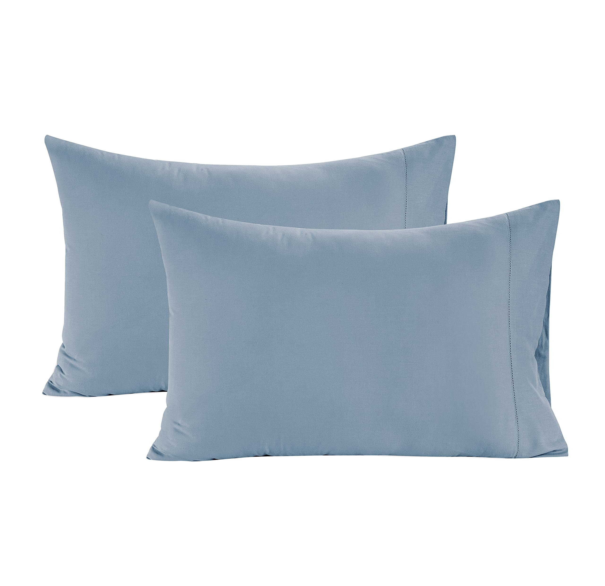 Foto 2 pulgar | Fundas De Almohada Lane Linen Tamaño Queen, 100% Algodón Egipcio, X2 - Venta Internacional.