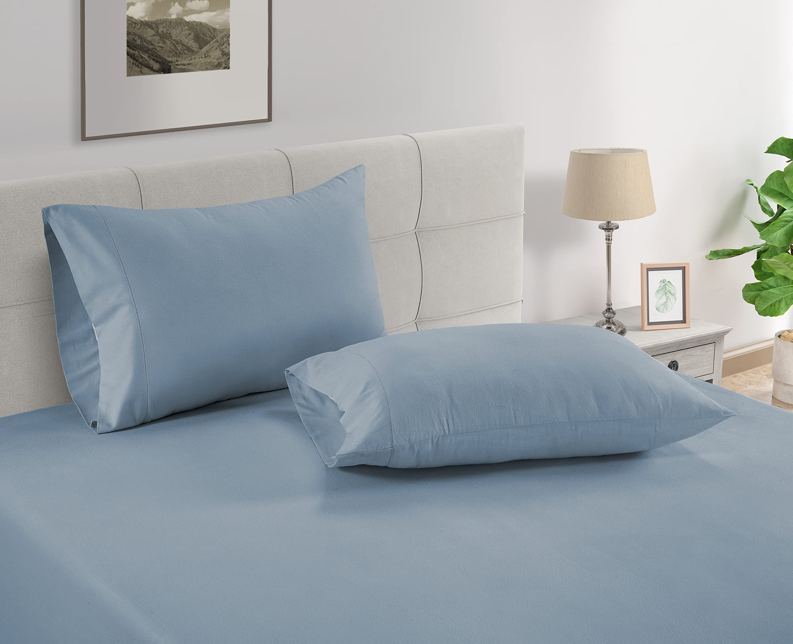 Foto 3 pulgar | Fundas De Almohada Lane Linen King, 100% Algodón Egipcio, X2 - Venta Internacional.