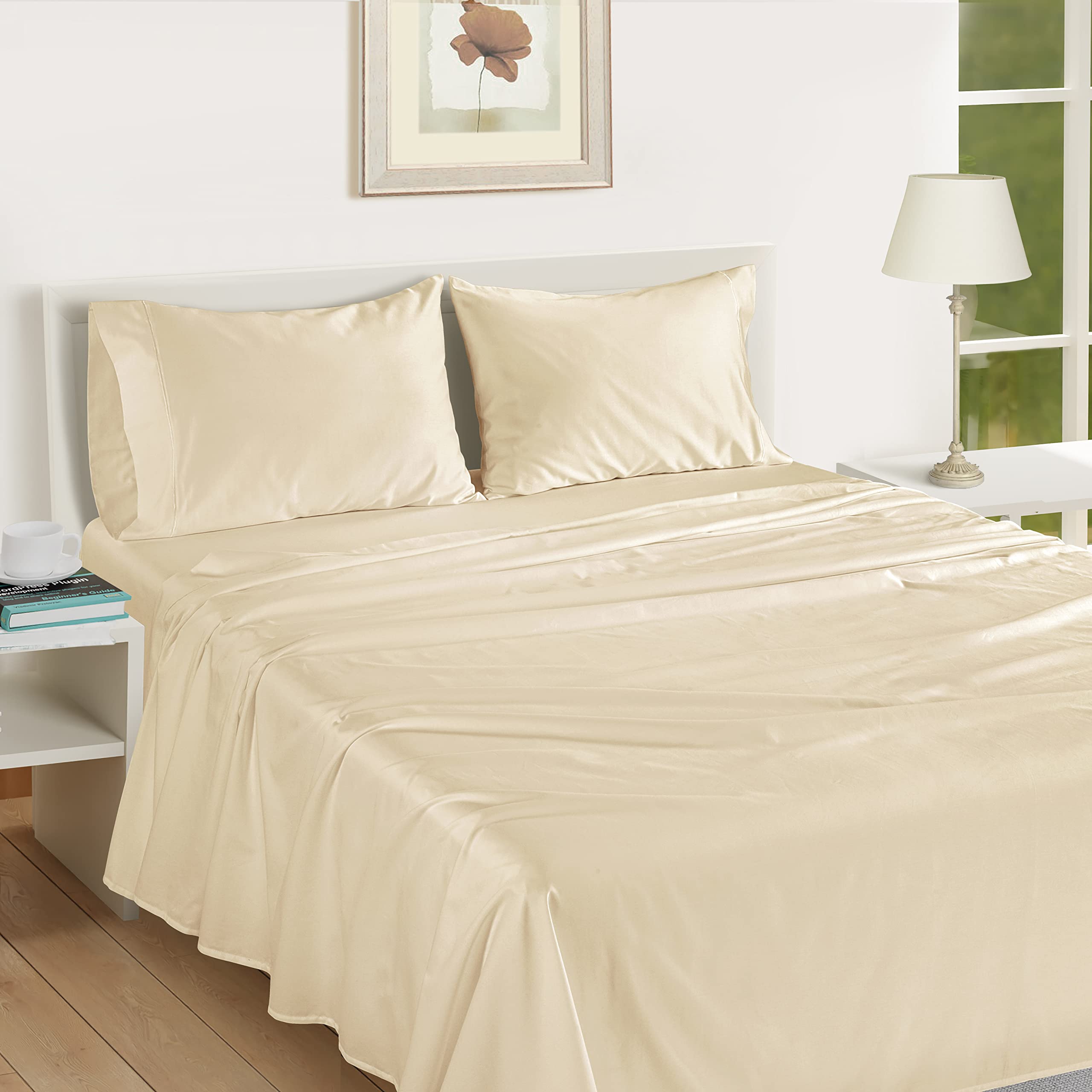 Foto 5 pulgar | Fundas De Almohada Lane Linen King, 100% Algodón Egipcio - Venta Internacional.