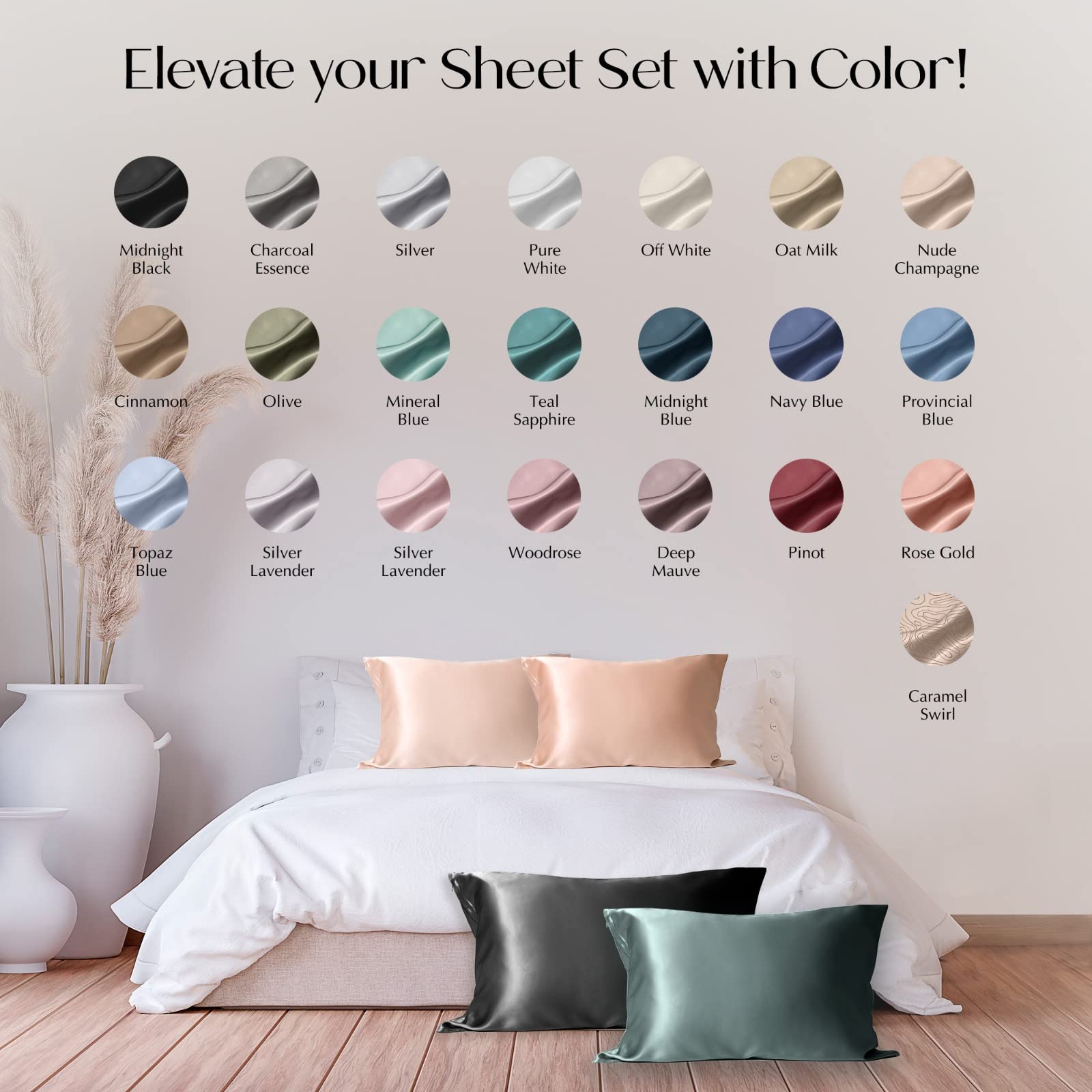 Foto 6 | Funda de Seda Colorado Home Co para Almohada-Venta Internacional