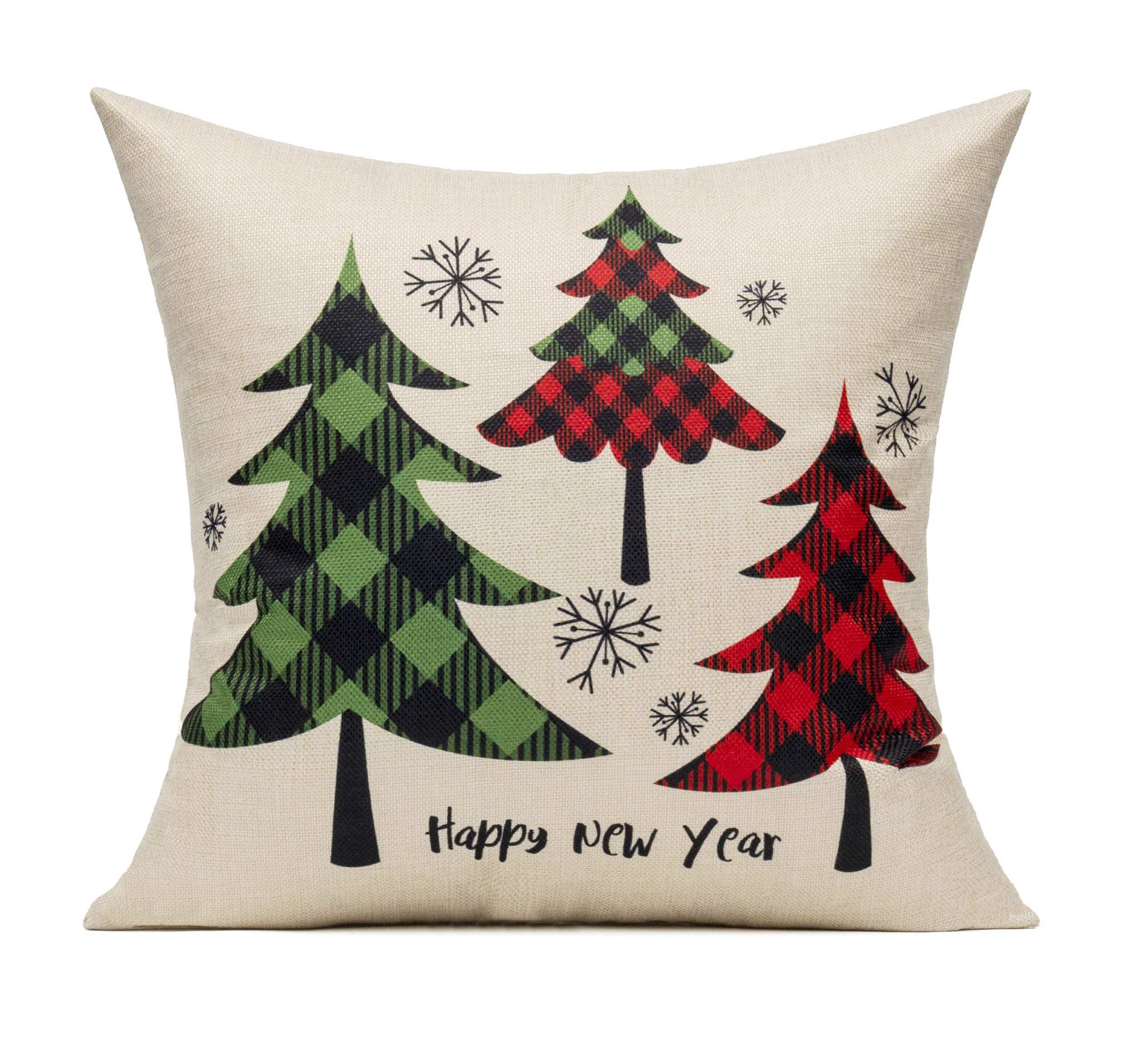 Foto 5 pulgar | Fundas De Almohada Vakado Christmas, 45 X 45 Cm, Juego De 4 Unidades Farmhouse - Venta Internacional.