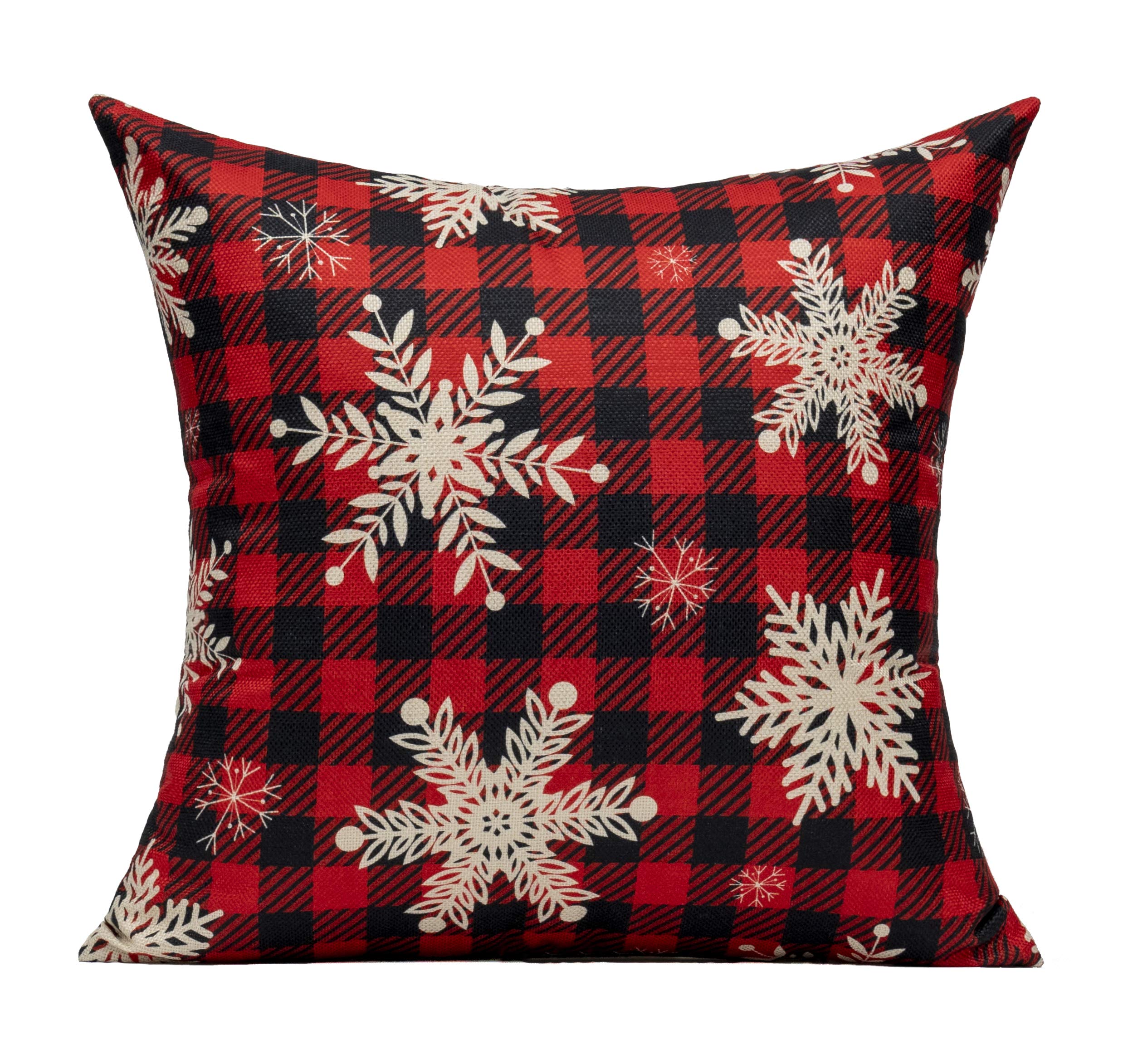 Foto 5 pulgar | Fundas De Almohada Vakado Christmas Outdoor Farmhouse, 40 X 40 Cm, Juego De 4 - Venta Internacional.