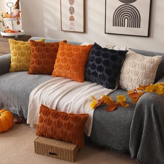 Foto 6 | Juego De 2 Fundas De Almohada Dfxsz Fall, 55 X 55 Cm, Decoración Otoñal Ptk02b22 - Venta Internacional.