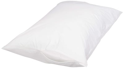 Foto 1 | Protectores De Almohada Amazon Basics 100% Algodón Queen White - Venta Internacional.