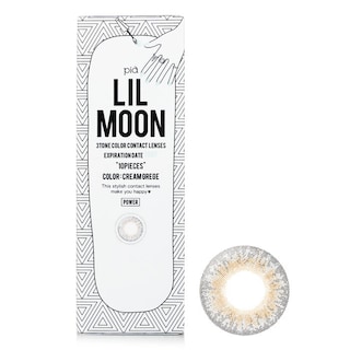 Foto 1 | Lentes De Contacto De Color Lilmoon Cream Grege 1 Day 2.50 - Pia - Venta Internacional.
