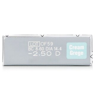 Foto 5 | Lentes De Contacto De Color Lilmoon Cream Grege 1 Day 2.50 - Pia - Venta Internacional.