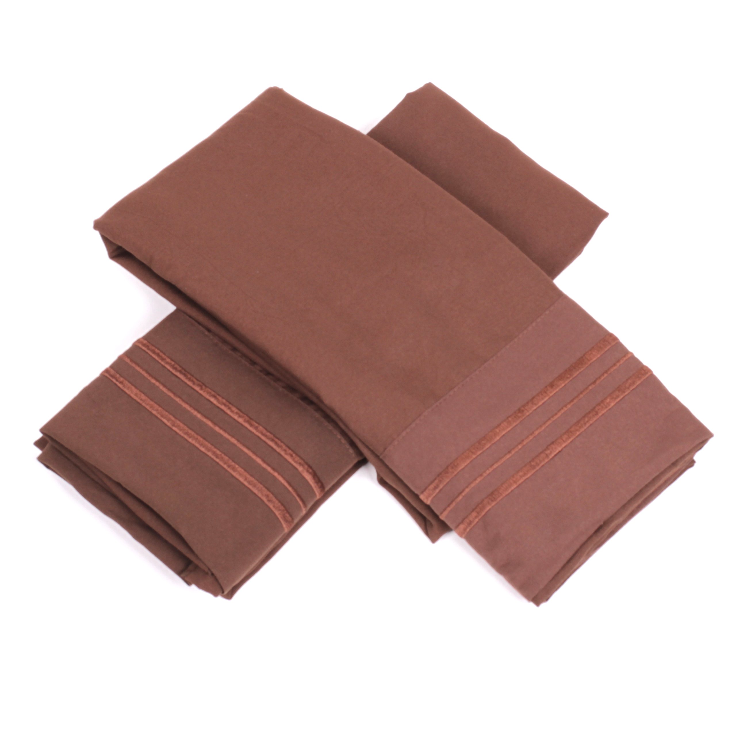 Foto 2 pulgar | Funda De Almohada Sweet Home Collection 1500 Series Standard Brown - Venta Internacional.