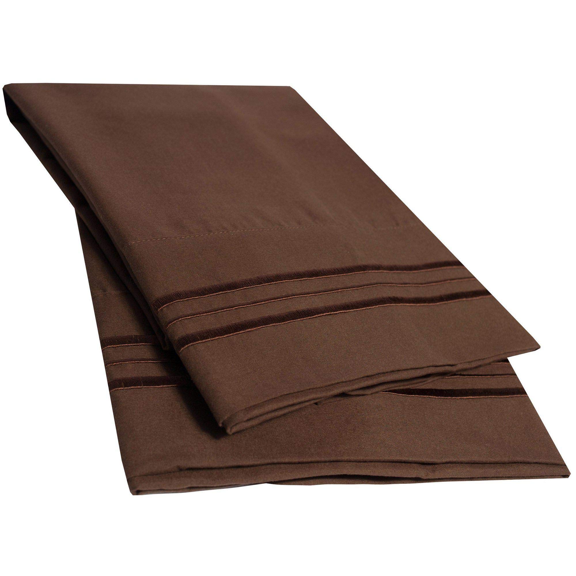 Foto 3 pulgar | Funda De Almohada Sweet Home Collection 1500 Series Standard Brown - Venta Internacional.