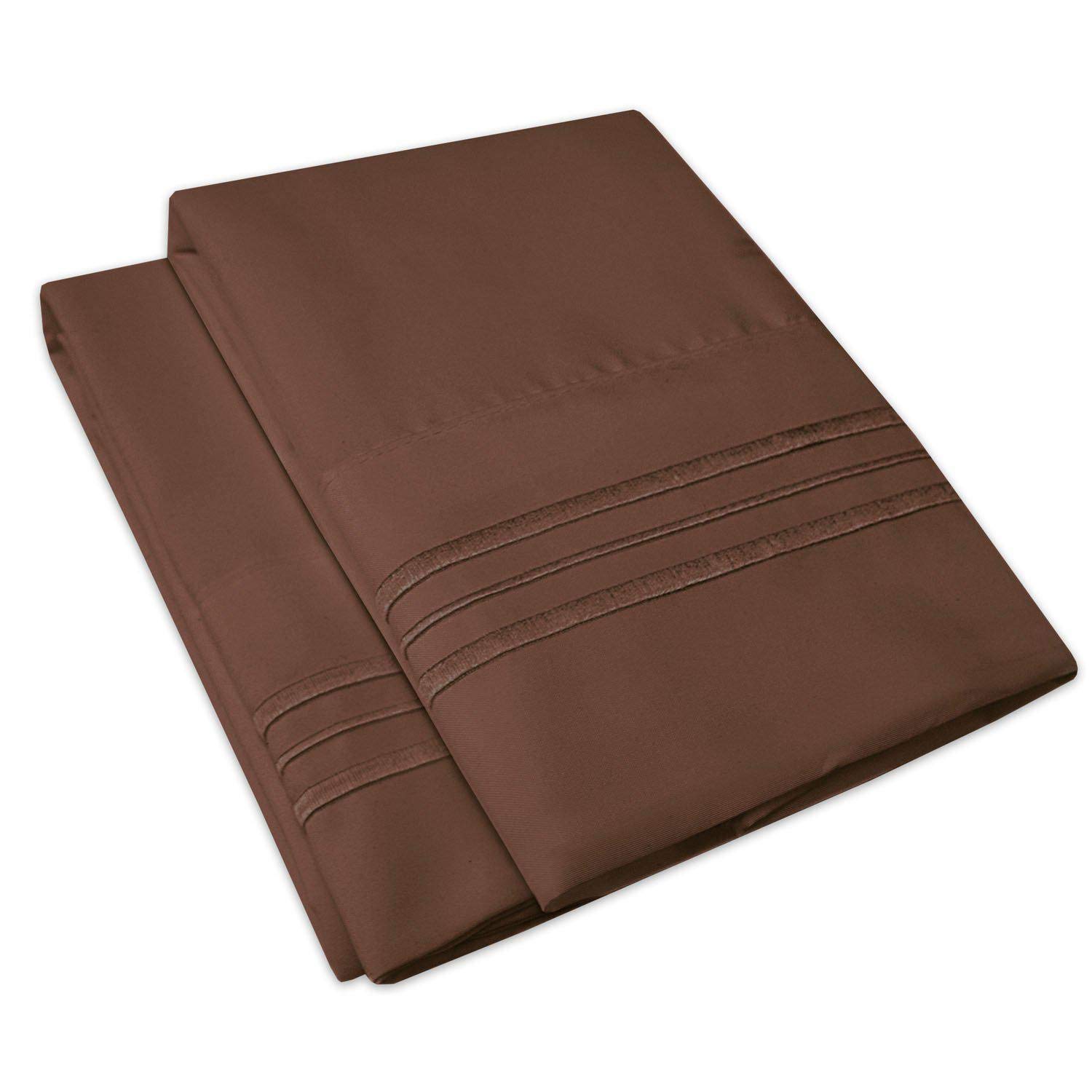 Foto 4 pulgar | Funda De Almohada Sweet Home Collection 1500 Series Standard Brown - Venta Internacional.