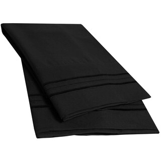 Foto 2 | Funda De Almohada Sweet Home Collection 1500 Series Standard Negra - Venta Internacional.