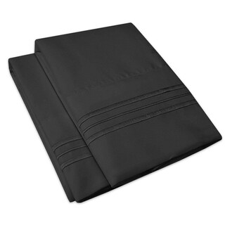Foto 3 | Funda De Almohada Sweet Home Collection 1500 Series Standard Negra - Venta Internacional.