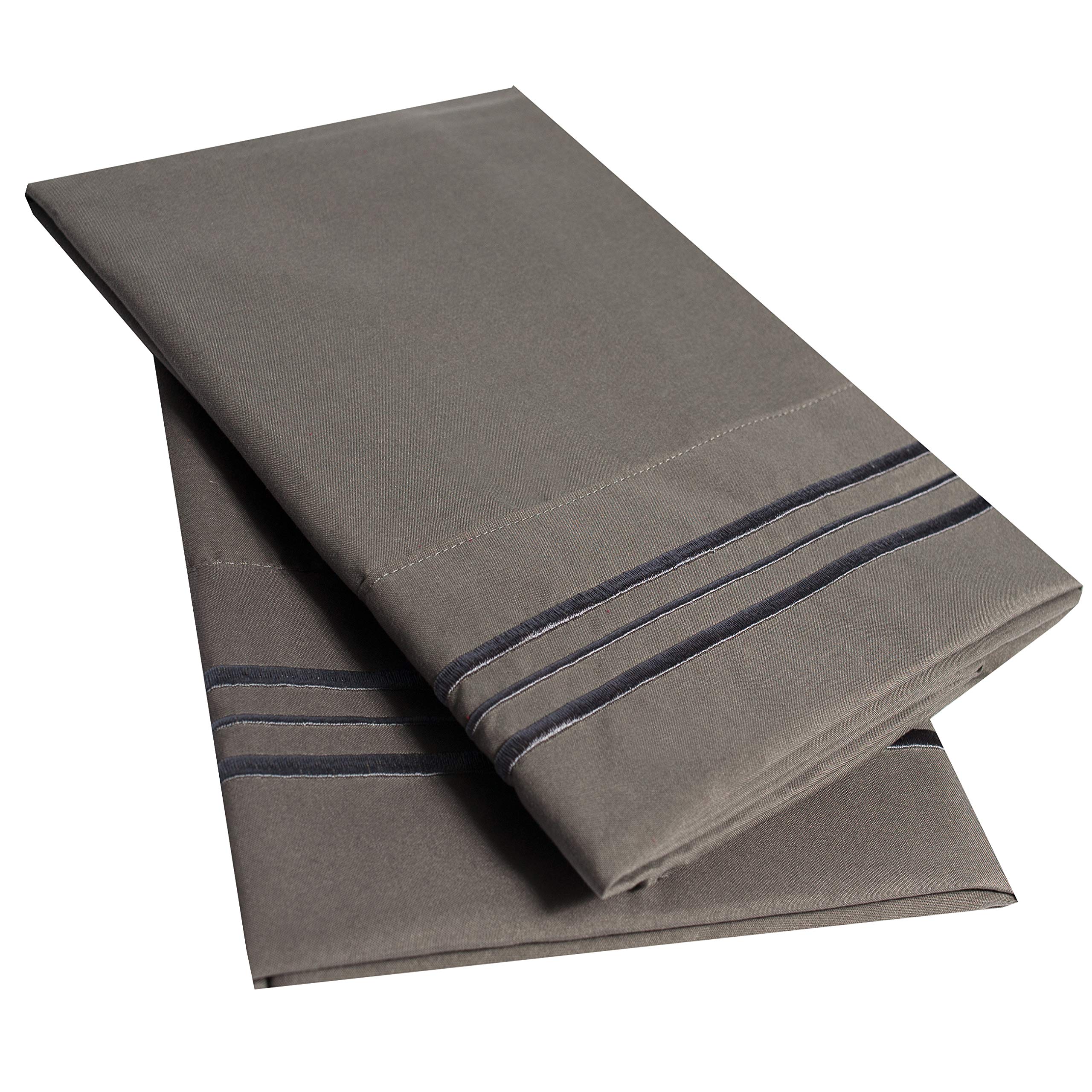 Set De Fundas De Almohada Sweet Home Collection 1800 Series De Microfibra - Venta Internacional.