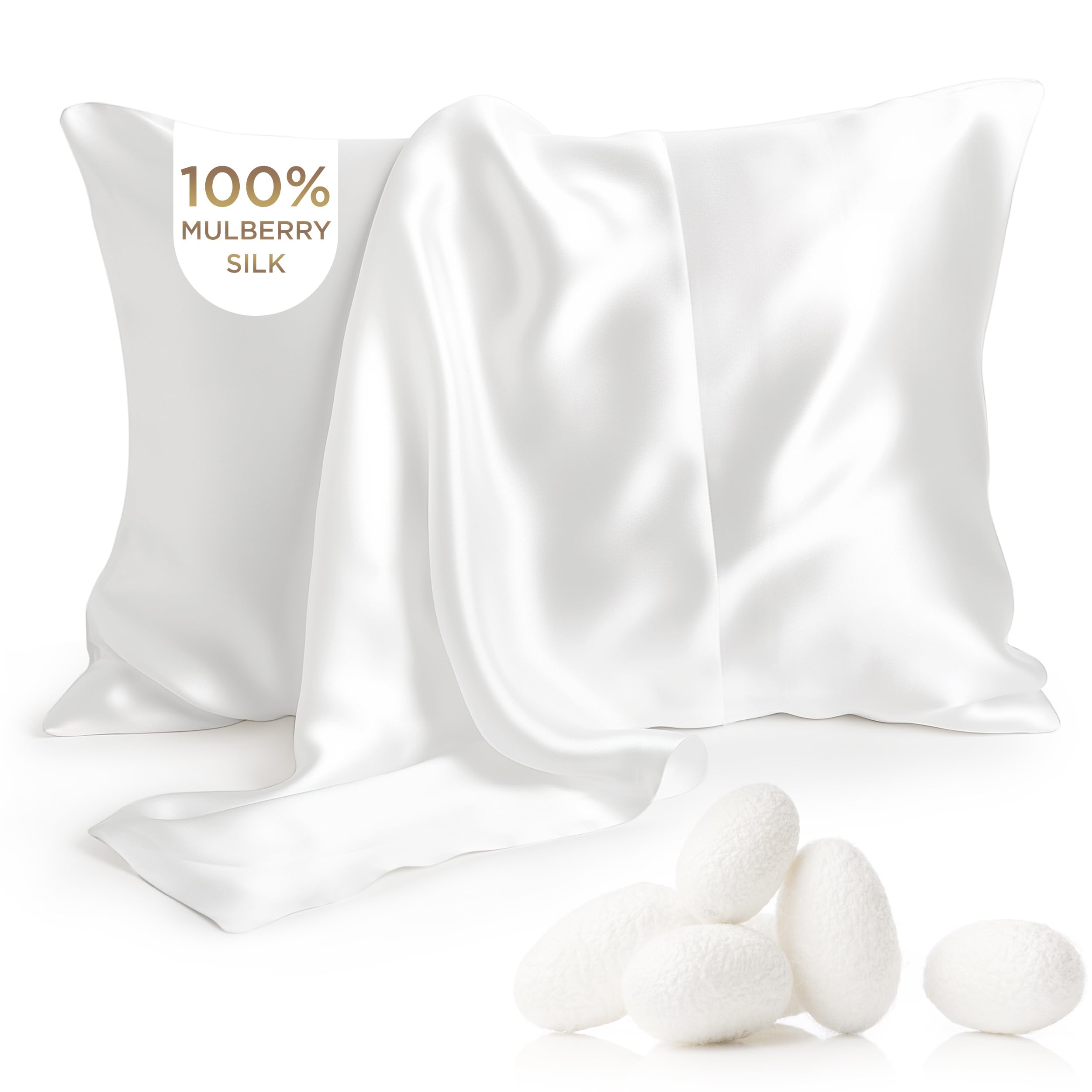 Funda De Almohada De Seda 100% Seda De Morera Para Cabello Y Piel - Venta Internacional.