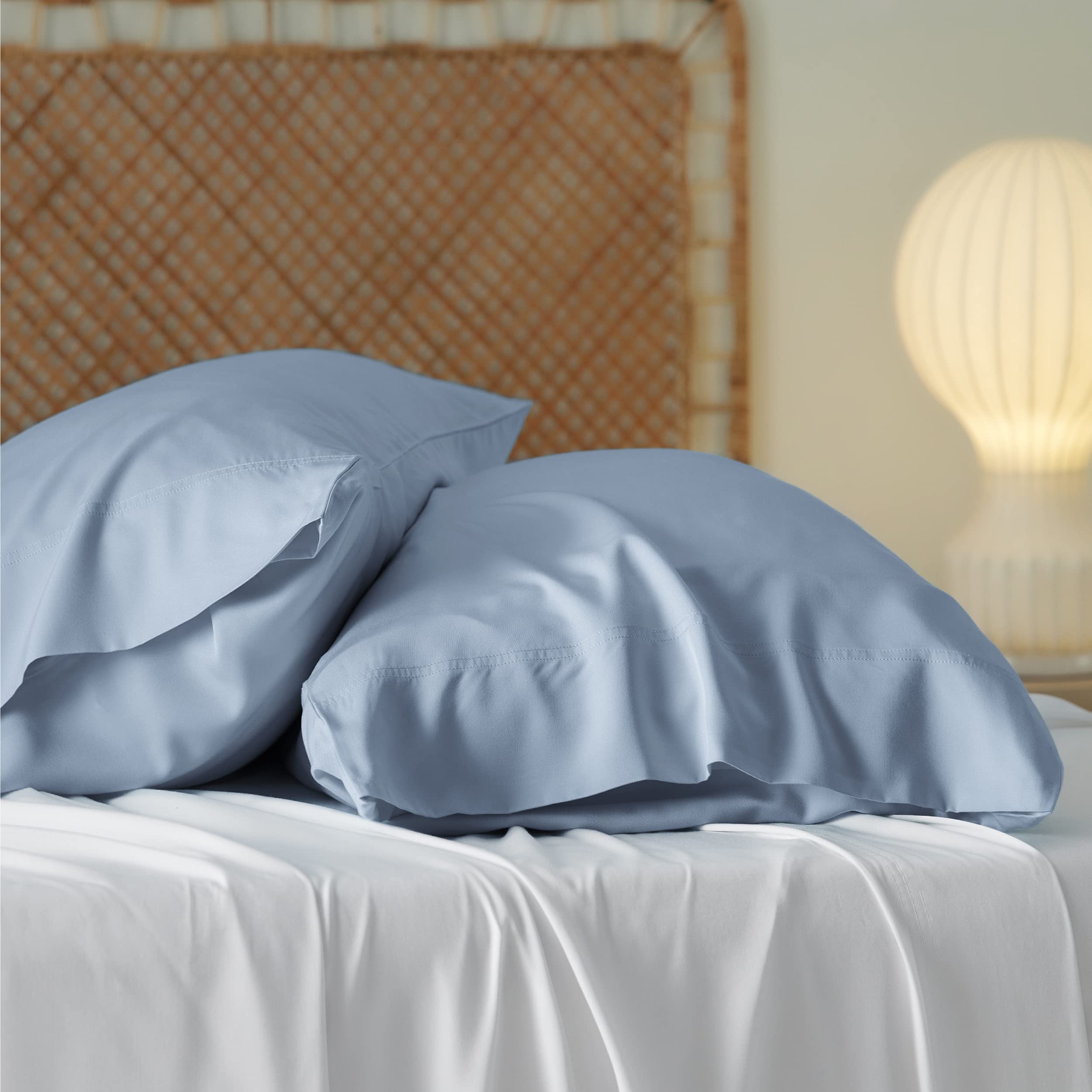 Foto 4 | Juego De 2 Fundas De Almohada Bedsure, Tamaño King, Rayón Y Bambú - Venta Internacional.