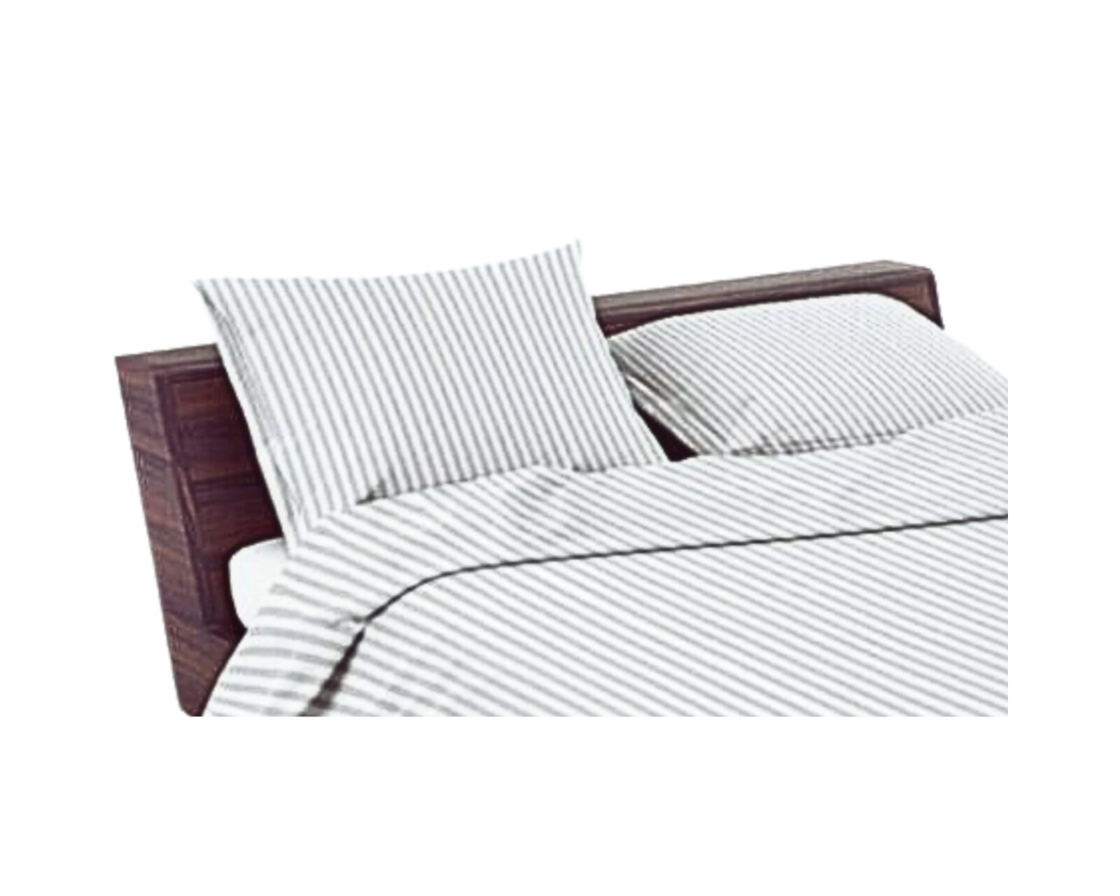 Foto 2 | Par De Fundas De Almohada Rebeca Microfibra Koala Estampada Raya Gris King Size