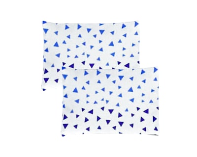 Foto 1 | Par De Fundas De Almohada Rebeca Microfibra Koala Estampada Pirámide Azul King Size