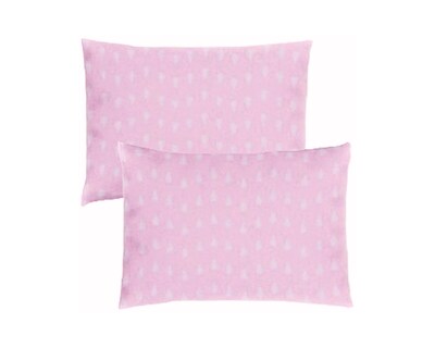 Foto 1 | Par De Fundas De Almohada Rebeca Microfibra Koala Estampada Gota Rosa Estándar