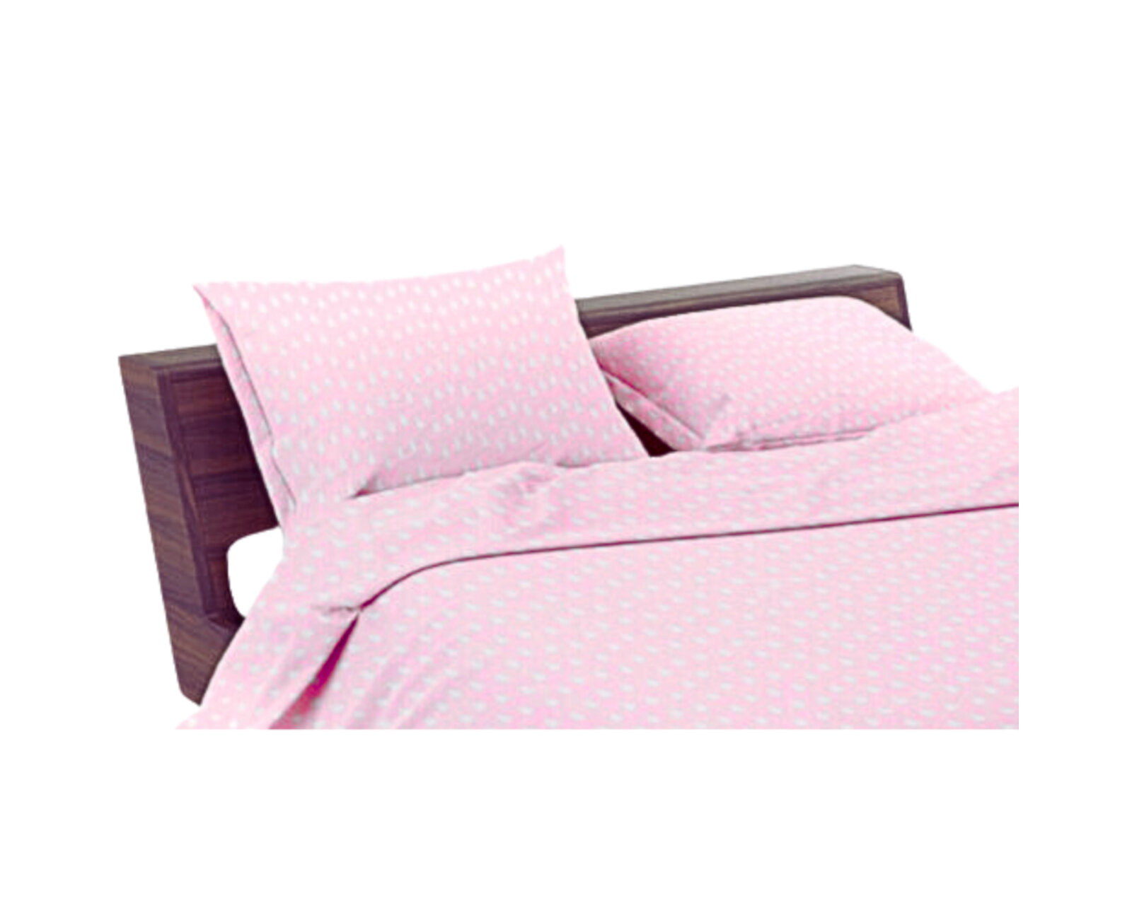 Foto 2 | Par De Fundas De Almohada Rebeca Microfibra Koala Estampada Gota Rosa Estándar