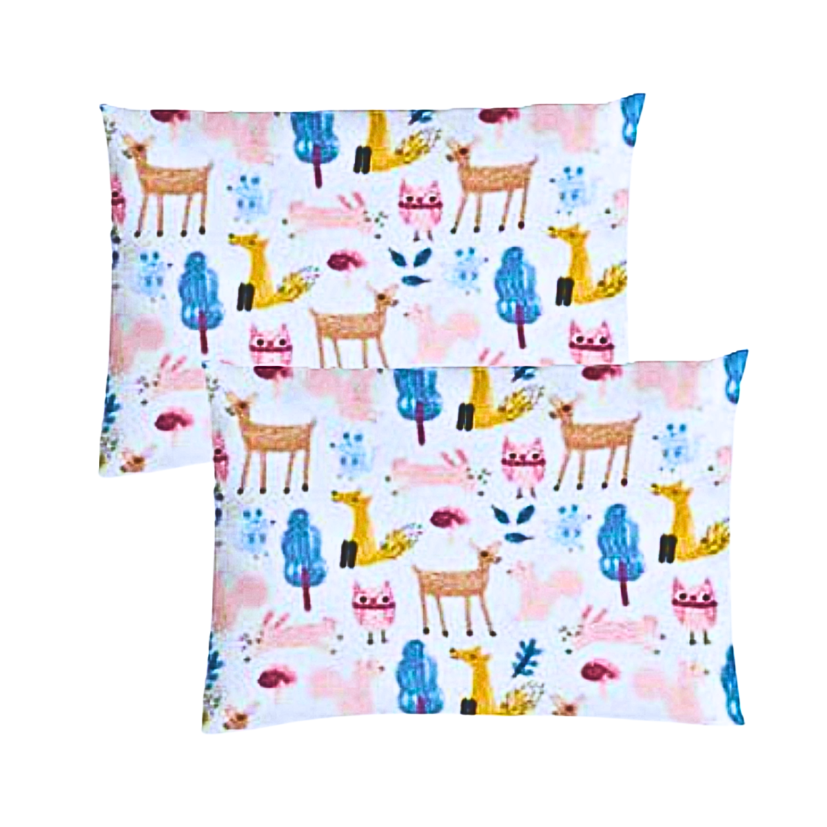 Foto 2 pulgar | Par De Fundas De Almohada Rebeca Microfibra Koala Estampada Fauna King Size