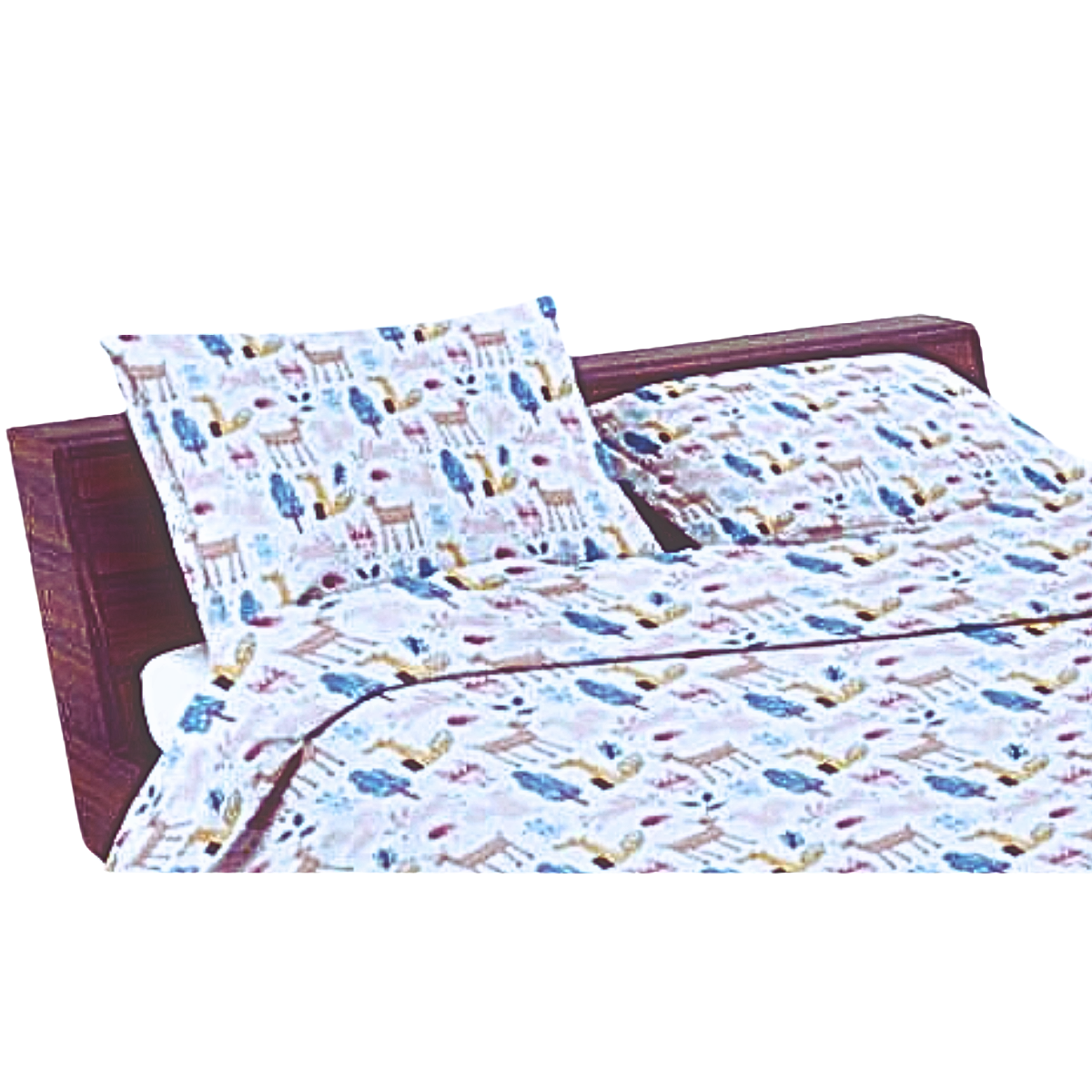 Foto 2 | Par De Fundas De Almohada Rebeca Microfibra Koala Estampada Fauna Estándar
